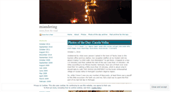 Desktop Screenshot of miandering.com